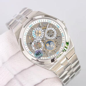 Reloj Mecánico Clásico de Alta Calidad con Fase Lunar Hueca, Estilo Eterno - Product Image 2