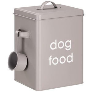 Contenant à friandises pour animaux de compagnie mignon avec ensemble de cuillères seau à nourriture pour chiens avec couvercle et poignée bac de rangement pour animaux de compagnie pour petits chiens chats nourriture sèche fraîche - Product Image 6