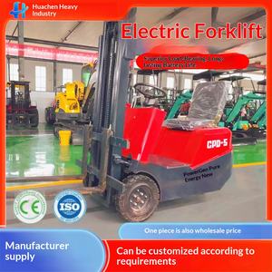 Chariot élévateur à batterie monté sur véhicule 2 tonnes 1 tonne 3 tonnes Chariot élévateur automatique à quatre roues - Product Image 1