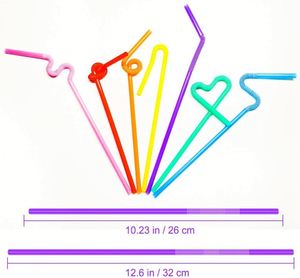 Pajitas de Plástico Flexibles Largas y Económicas para Artistas - Colores Surtidos, Tendencia Actual - Product Image 2