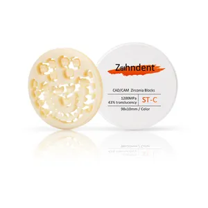 Zahndent ST彩色牙科氧化锆冠b1彩色牙科氧化锆块氧化锆牙科陶瓷块