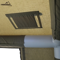 Tente gonflable de luxe FORERUNNER tente gonflable extérieur extérieur 2 pièces maison gonflable pour le camping