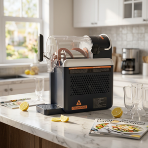 Machine à slushie électrique intelligente 240W pour la maison, distributeur de boissons glacées, idéale pour jus froids et glace pilée - Meilleures ventes - Product Image 3