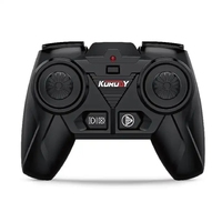 Mini tracteur RC 2.4G télécommandé 6 canaux avec câble USB, jouet électrique d'extérieur pour enfants, prêt à l'emploi, camion de ferme, cadeau