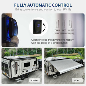 <span class=keywords><strong>Toldo</strong></span> Retráctil Motorizado para Autocaravana Awnlux W5700C con Luces, <span class=keywords><strong>Toldo</strong></span> Eléctrico para Remolque de 20 pies - Product Image 3