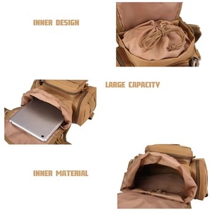 Sac banane tactique robuste et imperméable multifonctionnel pour la randonnée et le cyclisme, convertible avec <span class=keywords><strong>pochette</strong></span> de cuisse détachable - Product Image 3