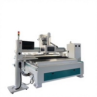 Centro de Mecanizado CNC ATC 2030 2130 con Motor de Rodamientos Syntec y Cambio Automático de Herramientas para Madera, Paneles, Muebles y Puertas de Gabinetes