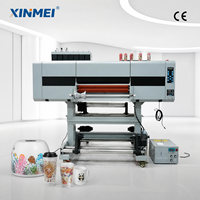 Imprimante numérique UV DTF Xinmei 3 têtes I3200 I1600 haute vitesse 60 cm pour petites entreprises