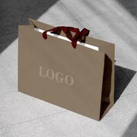 Sacs Cadeaux de Luxe en Papier Personnalisés Avec Votre Propre Logo Fabricant d'Emballages Sur Mesure Sac en Papier de Marque Tendance Pour Entreprise