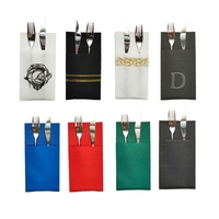 Serviettes en papier épaisses Airlaid de haute qualité serviettes de table personnalisées couverts de salle à manger serviettes de poche avec logo