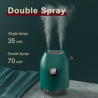 Portable Mini 300ml H2o Spray Mist Humidificadores De Aire Double Humide Aroma Essential Car USB Humidificateurs D'air