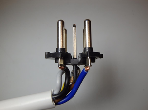 Connecteur d'<span class=keywords><strong>alimentation</strong></span> <span class=keywords><strong>triphasé</strong></span> Perilex 16A 5 broches 400V / 230V pour cuisinière électrique, certification KEMA - Product Image 5