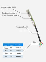 Capteur de température et d'humidité Taidacent PLC Control SHT30 SHT20 Modbus RTU TCP RS485