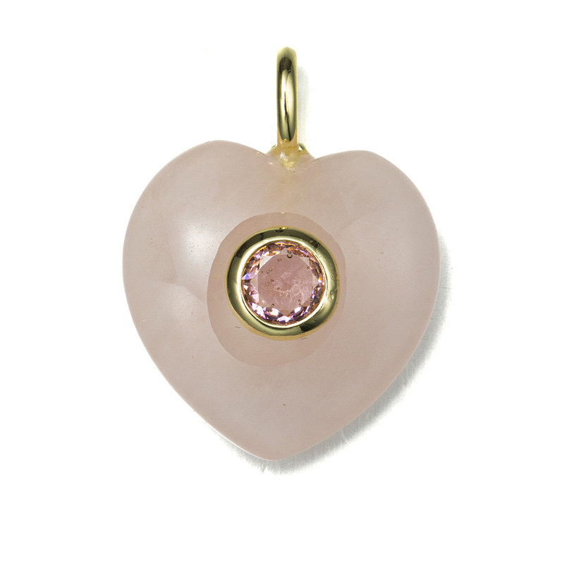 New Natural Crystal and Rhinestone Gemstone