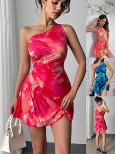 Nouvelle collection printemps 2025 - Vêtements pour femmes - Style européen, design français - Robe trapèze avec taille cintrée et style élégant - Product Image 2