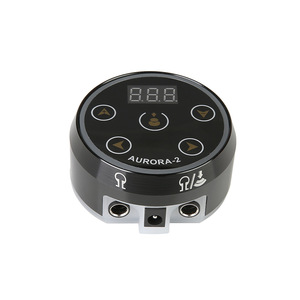 Fuente de Alimentación para Tatuajes con Pantalla Táctil, Dispositivo Redondo sin Pedal con Regulador de Salida Dual para Máquinas - Product Image 2