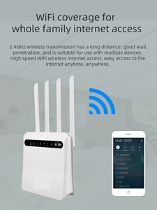 C521 Gigabit 4G CPE <b>Wireless</b> Router Eurasia Version LTE <b>Modem</b> With SIM Slot Optional External Battery For Home Office Outdoor - Product Image 5
