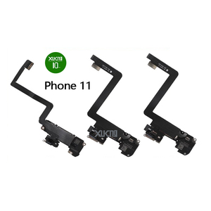 Para <span class=keywords><strong>iPhone</strong></span> 11 11 Pro 11 Pro Max Flex Cable Assembly con <span class=keywords><strong>sensor</strong></span> de luz de proximidad y auricular Altavoz Accesorio para teléfono móvil - Product Image 1