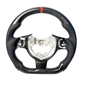 Envío Directo, fibra de carbono negra para <span class=keywords><strong>Toyota</strong></span> GT 86, volante de carreras para <span class=keywords><strong>Toyota</strong></span> DIY 2012-2016 GT 86, volante de marca de alta calidad - Product Image 1