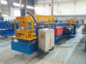 เครื่องขึ้นรูปม้วนกระเบื้องแผ่นพื้นเหล็กโครงสร้างโลหะสำหรับสร้างอาคาร - Product Image 5