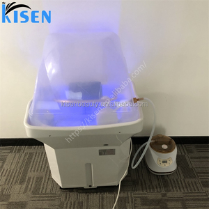 Lavabo Portátil Ajustable para Lavado de Cabello, Diseño Nuevo de Kisen, Mueble de Salón para Hospital, Barbería, Salón de Belleza, con Tanque de Agua - Product Image 4