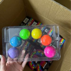New <b>Product</b> Needoh rainbow Set Stress-relief Squeeze Toy Gift Box Mini Sensory Squishy Toy - Product Image 2