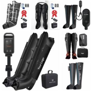 脚へのシーケンシャルな空気圧による圧縮プレスセラピーブーツは、循環器系とリンパ系を強化します - Product Image 4