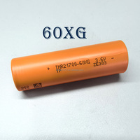 Batterie au lithium 21700 60XG 3.6V 6000mAh TP INR21700 60XG à faible résistance interne, haute décharge