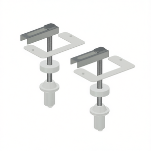 Kit de bisagras para asiento de inodoro, 11.5 cm de ancho, 18.5 cm de largo - Product Image 3