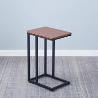 Table d'appoint pliable moderne en aluminium couleur or pour salon, hôtel et bureau, taille et finition personnalisées