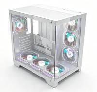 预算有限的廉价电脑 迷你电脑 MTX 台式电脑塔式机 4 个 PCI 插槽 1 个 SSD 1 个 HDD 支持 TFX 1U 电源 电脑主机机箱