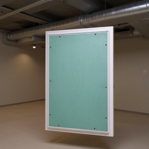 Panel de Acceso con Marco de Aluminio de 15.7x23.6 Pulgadas para Sistemas HVAC, Montaje en Pared, Diseño Minimalista - Product Image 2