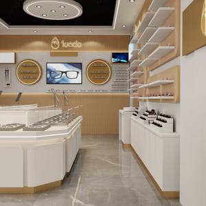 <span class=keywords><strong>Vitrine</strong></span> de présentation de lunettes de soleil personnalisable, mobilier élégant pour magasin de <span class=keywords><strong>d</strong></span>étail, comptoir à lunettes pour centre commercial - Product Image 5