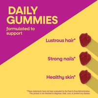 Compléments alimentaires en gommes de collagène pour adultes, pour la beauté des cheveux, des ongles et de la peau, éclaircissants et nutritifs