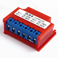 Redresseur de frein de moteur à onde complète ZLQ-6 CA 220V 380V vers CC 99V 170V, bloc de connexion de bornes d'alimentation pour moteur électrique