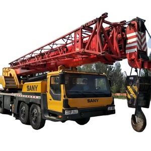 Sany hidráulico telescópico brazo de 5 secciones grúa de camión en forma de U máquina de elevación de 75 toneladas grúa de camión - Product Image 1