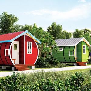 <strong>Beach</strong> Vacation Homes Ready-Made Prefabricated Modular Container <strong>Houses</strong> Capsule Villas Steel Structure Waterproof Modern Design - Product Image 4