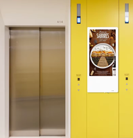 Pantalla LCD de Señalización Digital Ultrafina de 32 Pulgadas, Montada en Pared, con WIFI, Control Remoto en la Nube, Publicidad, Logotipo Personalizado, OEM ODM