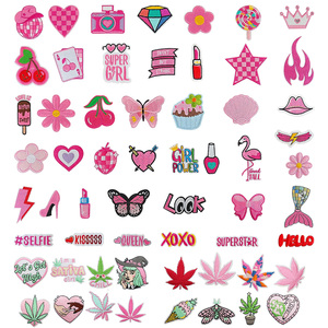 Parches Bordados Termoadhesivos con Diseño de Flor de Arce Estilo Moda para Bolsos, Sombreros <span class=keywords><strong>y</strong></span> Accesorios DIY - Product Image 2