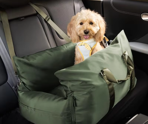 Moderne Luxe Mode Solide Waterdichte Vierkante Oxford Stof Hond Auto Booster Stoel <span class=keywords><strong>Bed</strong></span> Voor Kleine Dieren Alle Seizoenen - Product Image 6