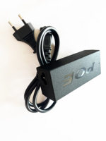 IEEE802.3af/at Mini Active Gigabit POE Injecteur Noir 30W Midspan Surveillance Accessoires