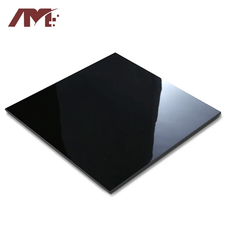 Trung quốc tinh khiết carreaux de Sol 60x60 đen trắng sứ cao Glossy gạch lát sàn