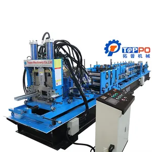 Fully Automatic C Z Purlin Profile Purline Structural Steel Quick Change Size Cold Roll Forming Machine