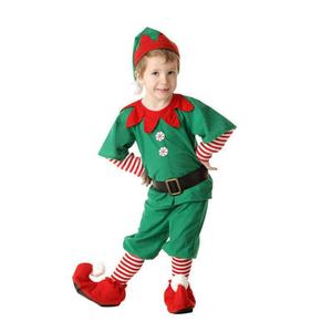 Costumes de personnages de Noël pour enfants, vente chaude 2026, ensemble 4 en 1, costume de Père Noël pour filles - Product Image 6
