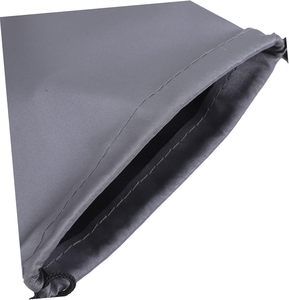 Tragbare Kleine Staubdichte Brillenhülle Sonnenbrillen-Tasche Anpassbare Zugbeutel-Tasche 10X20CM - Product Image 3