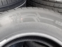 Nouveaux Pneus Radiaux Tubeless pour Voitures, Fabrication Chinoise en Caoutchouc, Tailles 195/65R15 205/55R16, Pneu Auto PCR