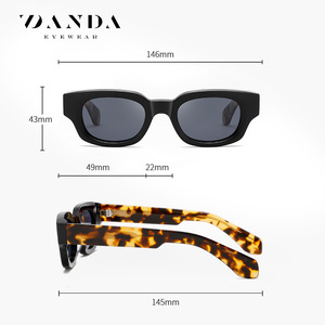 แว่นกันแดด Danda S32127 โพลาไรซ์ UV400 ลายเสือดาว สไตล์สำหรับขับรถ สำหรับทุกเพศ - Product Image 5