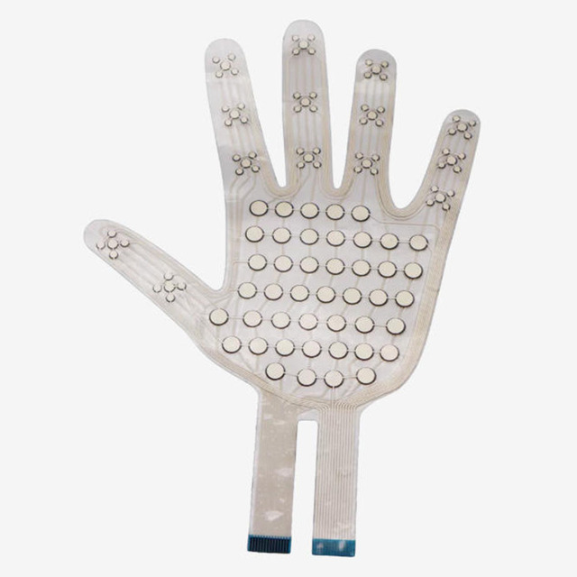 Taidacent Palm Grip Sensor Flexible Film Piezoresistive Robot Tactile Sensing Bionic Wearable Robot Hand Finger Pressure Pad