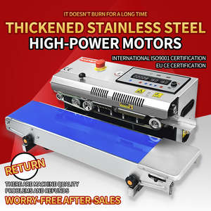 कुनबा SMT-150W स्वचालित निरंतर निर्माता थर्मल मेकिंग बैग सीलिंग टेप के साथ प्लास्टिक के लिए - Product Image 2