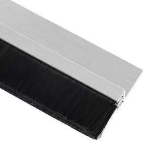 נגד אבק אלומיניום הזזה דלת מברשת מזג אוויר הפשטה דלת תחתון לאטום מברשת - Product Image 3